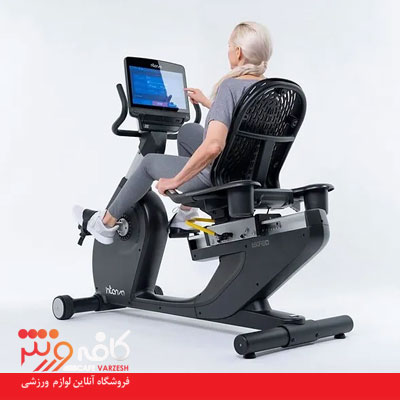 آموزش ورزش با دوچرخه ثابت نشسته