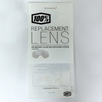 لنز عینک اسکی مارک 100% رنگ مشکی دودی